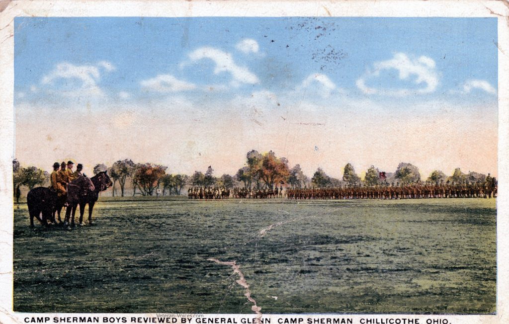 Review of the Troops at Camp Sherman