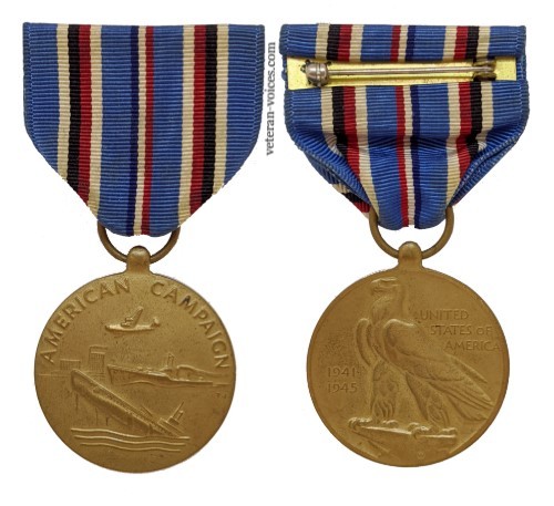 World War Ii American Campaign Medal