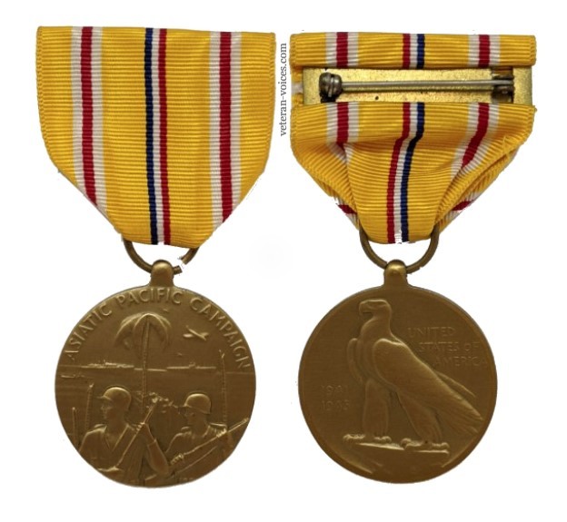 World War II Asiatic-Pacific Campaign Medal ⋆ Veteran Voices